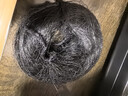 低丸子头假发女真发蓬松盘发发圈后脑勺发包假发圈增发量神器发饰 【全真发】丸子头-自然黑 直发圈 实拍图