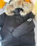 骆驼（CAMEL）户外极寒派克工装毛领情侣款羽绒服保暖加厚中长款外套 实拍图
