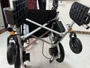 英洛华电动轮椅折叠轻便老人老年人智能全自动残疾人轮椅代步车N5519C 超轻款 40AH锂电+跑70公里 实拍图