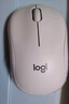罗技（Logitech）M221轻音鼠标 无线鼠标 办公鼠标 对称鼠标 带无线微型接收器 茱萸粉 实拍图