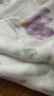 罗莱家纺 A类双层拉舍尔毯子毛毯冬季加厚绒毯保暖盖毯 紫色200*230cm 实拍图