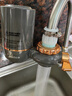美的（Midea）净水器水龙头过滤器家用自来水滤水器直饮前置过滤器厨房卫生间通用除水垢除余氯双出水可清洗滤芯 一机一芯【可清洗滤芯】 实拍图