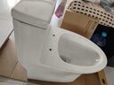 恒洁（HEGII）马桶 家用虹吸式大冲力坐便器 速冲节水防臭 静音降缓盖板 包安装 【可调坑距】抗菌釉面HC0508PT 250-410mm可调节坑距 实拍图