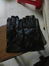 沐驰斯顿皮手套男士冬季户外骑行加厚保暖防风防泼水触屏摩托车滑雪手套女 防风加绒 收口款 防泼水/可触屏 实拍图