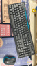 罗技（Logitech）MK275 键鼠套装 无线键鼠套装 办公键鼠套装 全尺寸 商务键鼠套装 带无线2.4G接收器 黑蓝色 实拍图