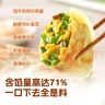 西贝莜面村 纸皮韭菜盒子560g 8片 韭菜鸡蛋馅饼早餐半成品速食空气炸锅食物 实拍图