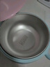 COOKSS儿童餐具宝宝辅食碗婴儿碗316不锈钢新生儿注水保温碗可拆卸粉色 实拍图