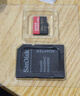 闪迪（SanDisk）128GB TF（MicroSD）内存卡 A1 U1 C10 至尊高速移动版存储卡 读速140MB/s 手机平板游戏机内存卡 实拍图