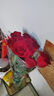 红色单头玫瑰10枝 实拍图