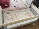 coolbaby婴儿床可调高度可移动拼接床多功能折叠新生儿宝宝床灰色基础款 实拍图
