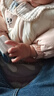 嘟嘟家童装宝宝羽绒服冬季保暖儿童外套冬款男童棉服女童棉袄 皮粉色 80 实拍图