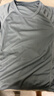 艾伦伯顿运动长袖t恤男士春季速干衣宽松打底衫篮球训练跑步健身休闲上衣 浅灰【宽松 速干 运动】 L【125-140斤】 实拍图