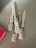 彩弘 1寸小羊毛刷4把 乳胶漆内墙面漆油漆刷墙工具软毛烧烤刷清洁刷子 实拍图