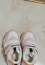 基诺浦 冬季男女儿童软底舒适学步鞋 1-5岁潮流百搭宝宝机能鞋GY1662 亮白/粉色/桃子橙 24 150mm 适合脚长146-155mm 实拍图