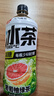 元气森林新品冰茶冰爆柠檬红茶白桃茉莉减糖茶大瓶饮料900ml/瓶整箱装 葡萄柚冰绿茶900ml*12瓶/箱 实拍图