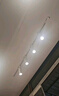 雷士（NVC）LED射灯服装店铺商用展厅背景墙天花明装导轨灯白色1.5米三线导轨 实拍图