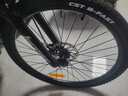 永久锂电池助力电动自行车禧玛诺变速超长续航山地车男女士双碟刹单车 F58-摩天灰【10A线碟】26寸 实拍图