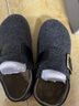 西遇（Westlink）毛呢勃肯鞋女2025新款秋冬两穿一脚蹬加绒棉鞋内增高毛毛鞋 灰色 （预售20天） 39 晒单实拍图