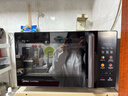 美的（Midea）国家补贴微碳微波炉烤箱一体机900w微波1000w烧烤平板光波速热23L容量变频臻彩荧幕 （C32） 实拍图