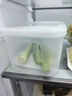 禧天龙冰箱保鲜盒食品级冰箱收纳盒塑料密封盒蔬菜水果冷冻盒 2.7L 3个 实拍图