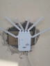 wifi信号放大器穿墙王网络5g增强器无线路由器扩展网口双频中继器 四天线双频高端款【提速400%】 实拍图