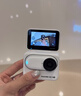 Insta360影石【旗舰首发】GO 3S 4K拇指相机Vlog骑行亲子宠物运动相机摄像机口袋相机（灵动白128G标准版） 实拍图