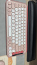 罗技（Logitech）POP ICON KEYS键盘泡泡键盘无线蓝牙双模AI轻音办公键盘无线鼠标键鼠套装送女生女友礼物 POP ICON KEYS粉色 实拍图