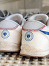 泰兰尼斯秋季学步鞋男宝宝鞋子女童婴儿鞋透气软底机能鞋白/蓝（超纤）25 实拍图
