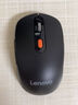 联想（Lenovo） 无线蓝牙双模充电鼠标 蓝牙5.0/3.0 便携办公鼠标人体工学设计 Howard樱花白充电版 实拍图