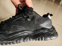 361°运动鞋男秋冬季革面增高厚底休闲通勤老爹跑步鞋子男672446727-3 实拍图