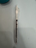 得力（deli）速干按动刷题笔 双珠ST笔头0.5mm学生中性笔考试笔双核芯刷题笔 黑色12支/盒S08-E 实拍图