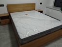 全友家居 北欧原木风次卧室单人床1.5米2米现代简约板式家用大床家具 实拍图