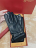 金利来（Goldlion）手套男士真皮2025新款冬季时尚潮流厚羊皮保暖加绒防风防寒可触屏 黑色 推荐尺码 L 码【热卖推荐购买】 实拍图