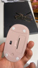 罗技（Logitech）M196 无线蓝牙鼠标 办公鼠标 笔记本商务办公家用 小巧便携 对称手型 玫瑰粉 实拍图