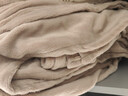 京东京造 220g牛奶绒四件套 A类秋冬加厚高克重法兰绒保暖双人床单枕套被套 1.8米床 暮霞 实拍图