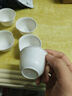 【央视认证】稻壳一次性功夫茶杯60ml可降解茶杯耐热品茗白酒小杯 60ml加厚稻壳杯1包（48个杯） 实拍图