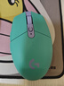 罗技（G）G304 LIGHTSPEED无线鼠标 游戏鼠标 轻质便携 鼠标宏 绝地求生FPS英雄联盟吃鸡 生日礼物 绿色 实拍图