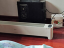 美的（Midea）【APP智能】石墨烯家用踢脚线取暖器 遥控电热电暖器 浴室速热电暖气 节能暖风机全屋升温HDS22LYR 实拍图