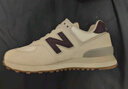 NEW BALANCE NB574官方休闲鞋女鞋复古舒适秋冬透气网鞋轻便百搭潮流运动鞋 米白色 WL574RCF 36.5 (脚长23cm)尺码详询客服 实拍图