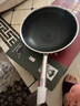 康巴赫炒锅不粘锅316L不锈钢炒菜锅32cm蜂窝平底煎炒锅电磁炉燃气灶通用 实拍图