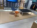 锦品 日式剑麻地毯客厅草编北欧手工编织天然耐猫抓黄麻地毯亚麻定制 姜黄色 60x100cm 实拍图