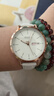 聚利时（Julius）手表女韩版时尚学生女生大表盘日历星期石英女士手表白色JA-1381A 实拍图