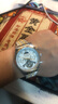 冠琴（GUANQIN）手表男机械表全自动镂空飞轮瑞士品质防水夜光皮带男士双日历手表 名匠-间金白面 实拍图