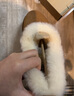 UGG秋季女士茸茸毛鞋领厚底懒人毛毛鞋 1166733CHE|栗色 38 实拍图