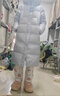 森马（Semir）陈都灵同款羽绒服女90绒长款三防冬宽松连帽外套简约109724113001 实拍图