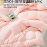 水星家纺被子春秋被秋冬被子被芯抗菌纤维被褥约5.2斤220*240cm粉 实拍图