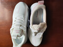 回力官方女鞋保暖运动鞋女冬季新款加绒加厚棉鞋女 白粉（皮面） 38 实拍图