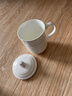 陶相惠 茶杯 办公陶瓷杯会议杯带盖商务会议开会杯子水杯350ml 实拍图