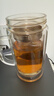 京东京造 茶杯 双层玻璃茶水分离泡茶咖啡杯子带把手大容量500ml 实拍图