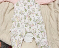 威尔贝鲁（WELLBER）恒温睡袋婴幼儿1-3岁竹棉睡衣秋冬儿童宝宝防踢被子加厚棉 绮梦XL 实拍图